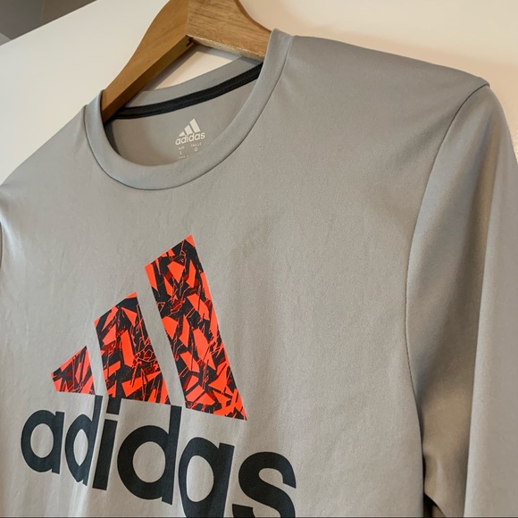 Adidas | Climalite Long Sleeve Workout Shirt - Picture 3 of 13